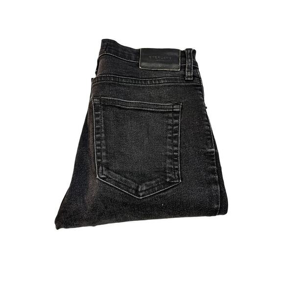 Everlane Ankle Black Denim Skinny Jeans Stretch Size 28 Ankle - Picture 1 of 8